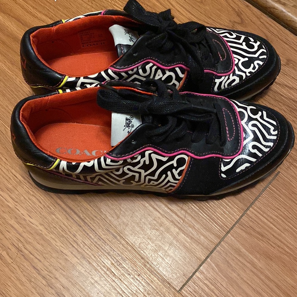 Coach and Keith Haring leather shoes - Picture 3 of 3